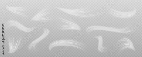 Abstract energy lines glow softly against a dark backdrop. Smooth motion suggests continuous speed. Vector artwork for futuristic and tech concepts.