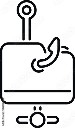 Graphic representing online fraud, cybersecurity risk, and internet security threats