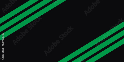 Abstract background with vertical green and black stripes. Seamless and repeating pattern. Eps10