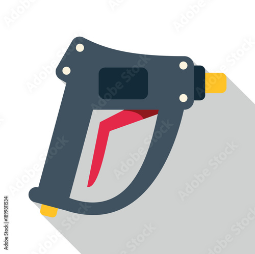 Pressure washer spray gun icon for washing and detailing tasks