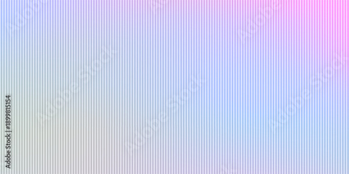 Aesthetic ribbed fractal glass texture. Modern pink, blue and purple gradient pattern. Frosted acrylic surface of door, window, roofs. Wavy striped blurry wallpaper. Vector bg.