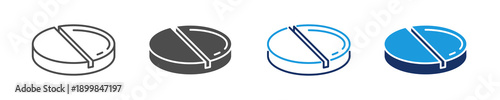 pill icon set multi concept