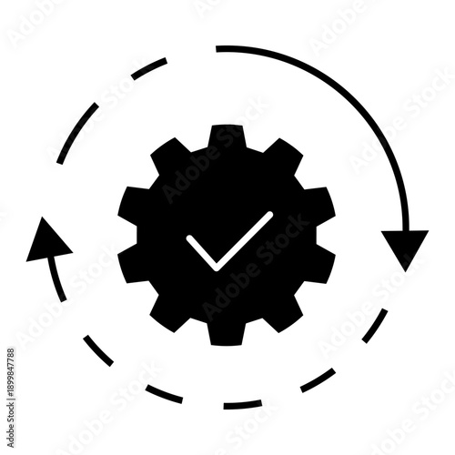 Maintenance vector icon. Technical support Illustration sign. Installing updates symbol. Web logo design.