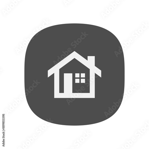 App Interface Home Icon for iOS and Android Design
