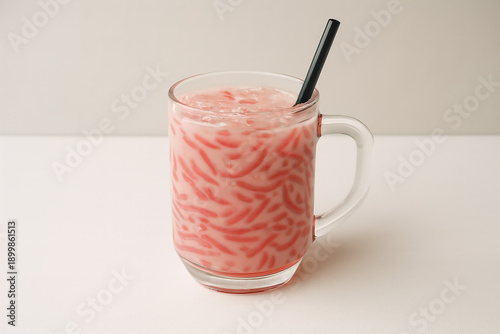 Dawet is a traditional East Javanese drink made from rice flour, served with coconut milk and ice so it is tastier and fresher.