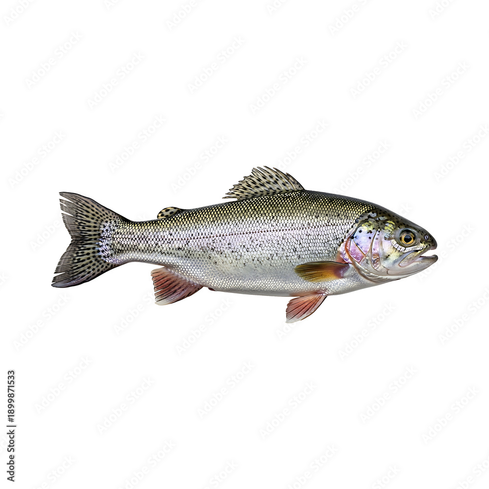 Obraz premium fish on a white background