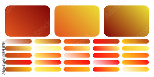 Luxury Gold Gradient Background Color Set Collection, Trendy Bright Gradient Collection, gradient colors for Graphic Design, UI UX Design, web, apps, branding, marketing, social media, advertising.