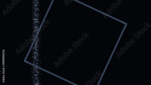 Exploring a Quiet Digital Scene with Abstract Geometry and Subtle Movement