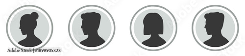 default anonymous user avatar icon set