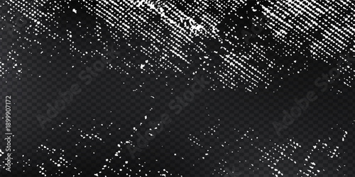 Vintage film filter overlay with dust and scratches. Grunge vector texture for retro photo effects, video overlays, or distressed design elements. Transparent background for easy layering.