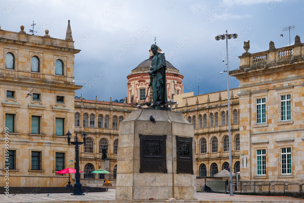 Obraz premium Simón Bolívar Square in Bogotá
