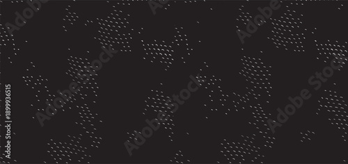 Snakeskin pattern imitation. Lines and spots structural texture. Cool and artsy faux leather background. Abstract vector illustration. Black isolated on white. EPS10