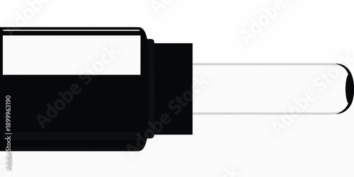 Black and white illustration of a retro view finder camera