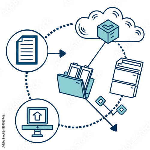Smart Document Management System with Digital Files & Cloud