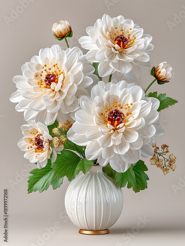 Premium interior floral decor high resolution photo