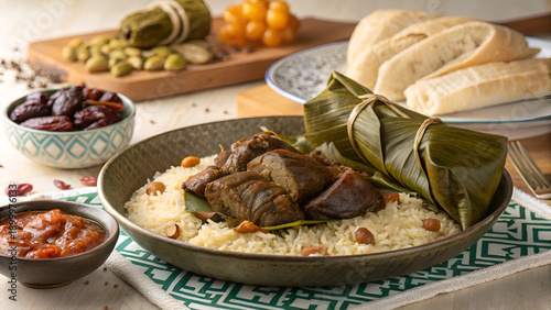 Traditional Omani Shuwa Slow Cooked Spiced Lamb