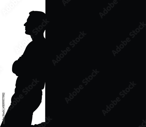 Professional businesswoman in a dynamic, modern setting with orange background