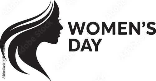 Women's Day empowerment feminist symbol flat design vector illustration
