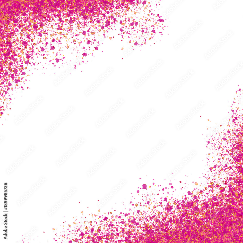 Fototapeta premium pink paint splashes