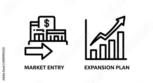 Set of icons for remote access security and SSH configuration, depicting protection for computer systems and networks.