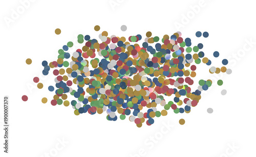 Colorful circles abstract c...