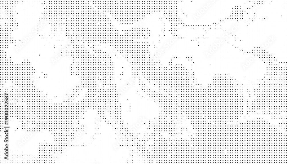 Fototapeta premium A minimalist vector graphic illustration of a halftone pattern design