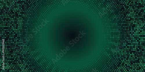 Technology digital futuristic internet network connection dark black background, green abstract cyber information communication, Ai big data science, innovation future tech line illustration vector.