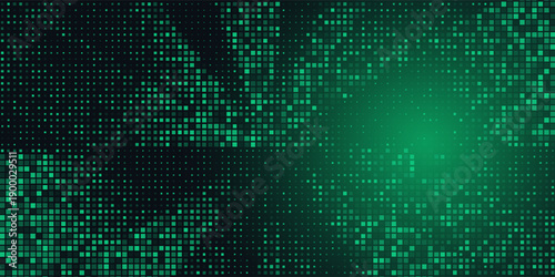 Technology digital futuristic internet network connection black green background, blue abstract cyber information communication, Ai big data science, innovation future tech line illustration vector 3d