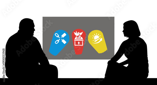 The Power of Choice: People Observe Symbols of Freedom (Broken Chain), Democratic Voting, and Progress toward a Better Future