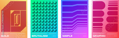 Minimalist brutalist shape with neon glitch distortion and unusual flat curve geometry. Black geometric composition with psychedelic crack texture, acid rhythm, and broken y2k visual blend.