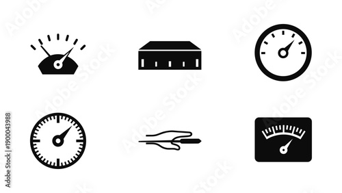 Gauge and Meter Icons