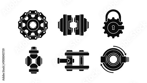 Mechanical Engineering Icons Collection