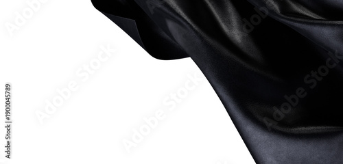 Close-up of flowing dark fa...