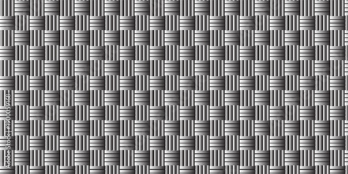 seamless structure pattern square overlap gray gradient stripes wall and decoration maze textile paper triangle background.