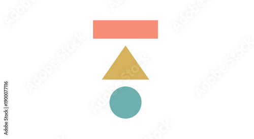 Free Download Geometric shapes in pastel colors. - GFXLoad