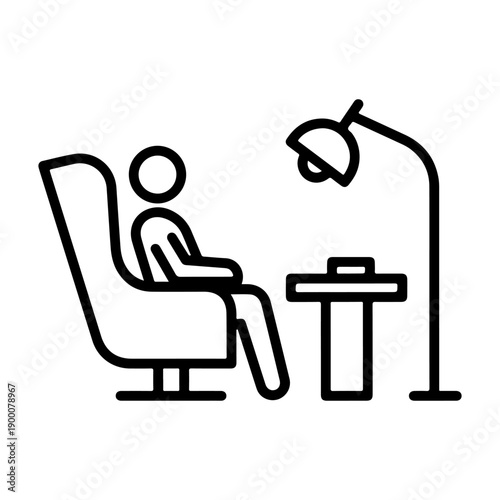 Manicure and Pedicure Spa Service Icon A Relaxing Foot and Hand Treatment