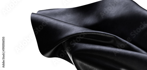 Close-up of luxurious black...