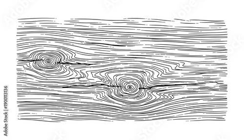 Intricate linear art of wood grain pattern with natural textures