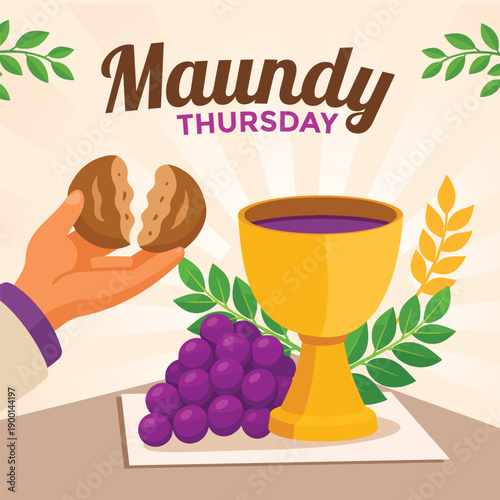 Maundy Thursday post design
