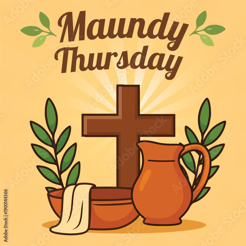 Maundy Thursday post design