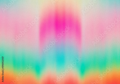 Bright grainy gradient abstract background, color blending effect, aesthetic texture