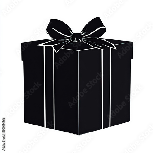 Fine Gift box silhouette