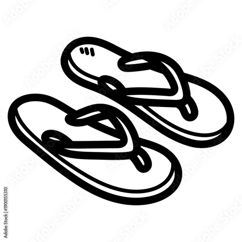 flip flops illustration
