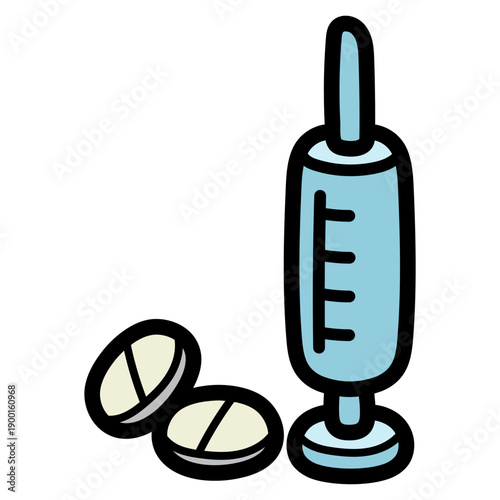 drugs illustration