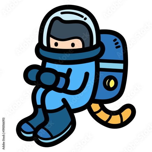 astronaut illustration