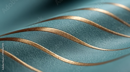 The image showcases a beautiful piece of fabric with gold accents, giving it a luxurious and elegant appearance