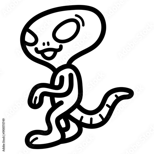alien illustration