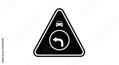 road sign ahead curve