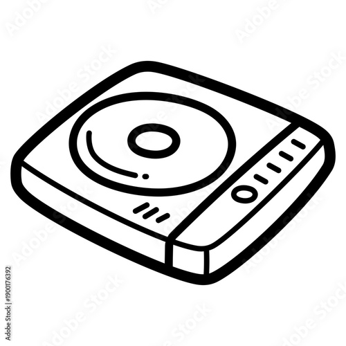 cd player illustration