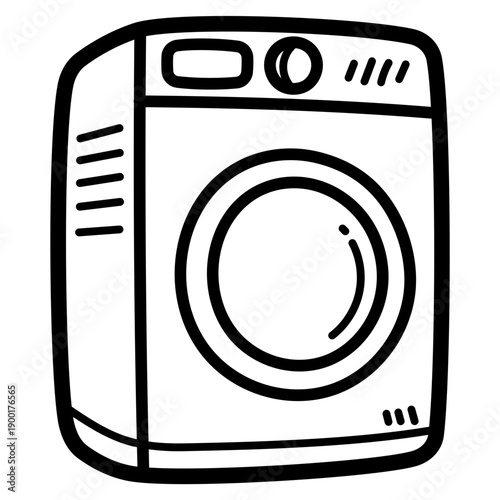 washing machine illustration